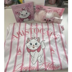 Disney The Aristocats Marie Jrs Jersey Size S + Eyeshadow Palette + Spa Headband